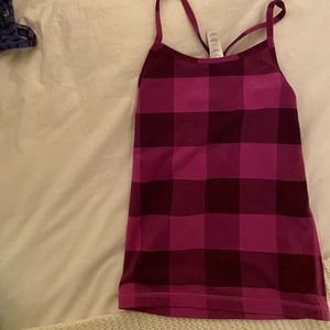 spagetti strap racer back tank